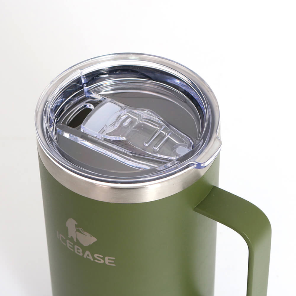 แก้วเก็บความเย็น ICEBASE รุ่น VL-522GN (CHILL) ขนาด 720 ML สีเขียว
